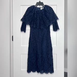 Navy Dainty Jewels Girl’s Dress